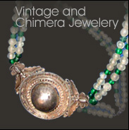Vintage and chimera jewelery